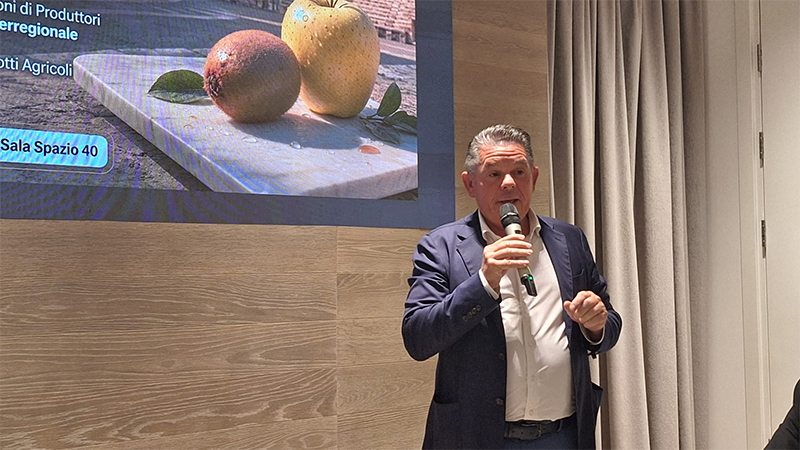 Gianluca Fugolo, presidente della Fondazione Prodotti Agricoli di Bussolengo e Pescantina